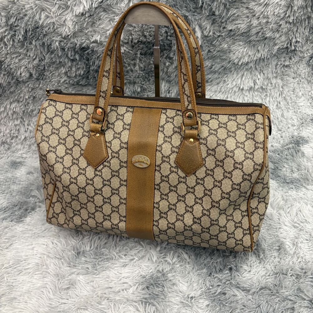 GUCCI GG Boston bag travel Sherry handbag